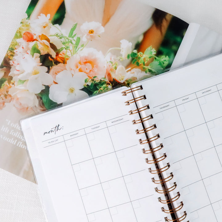 The calendar in our planners are undated, so you can start planning anytime - and the 2-page spread gives ample room for all your appointments