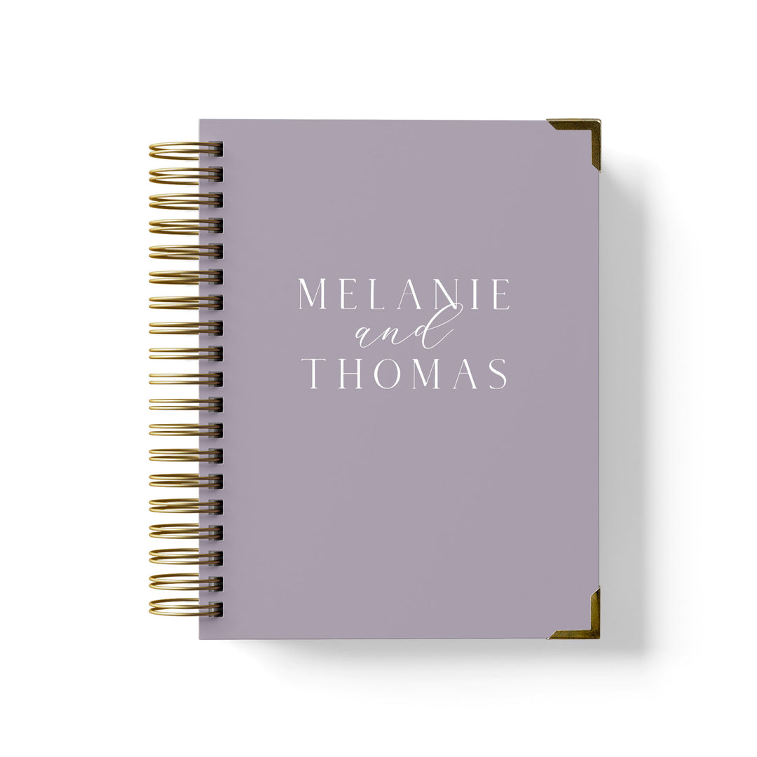 Our luxury wedding planner books are the best a bride can buy, featured in an elegant foil design